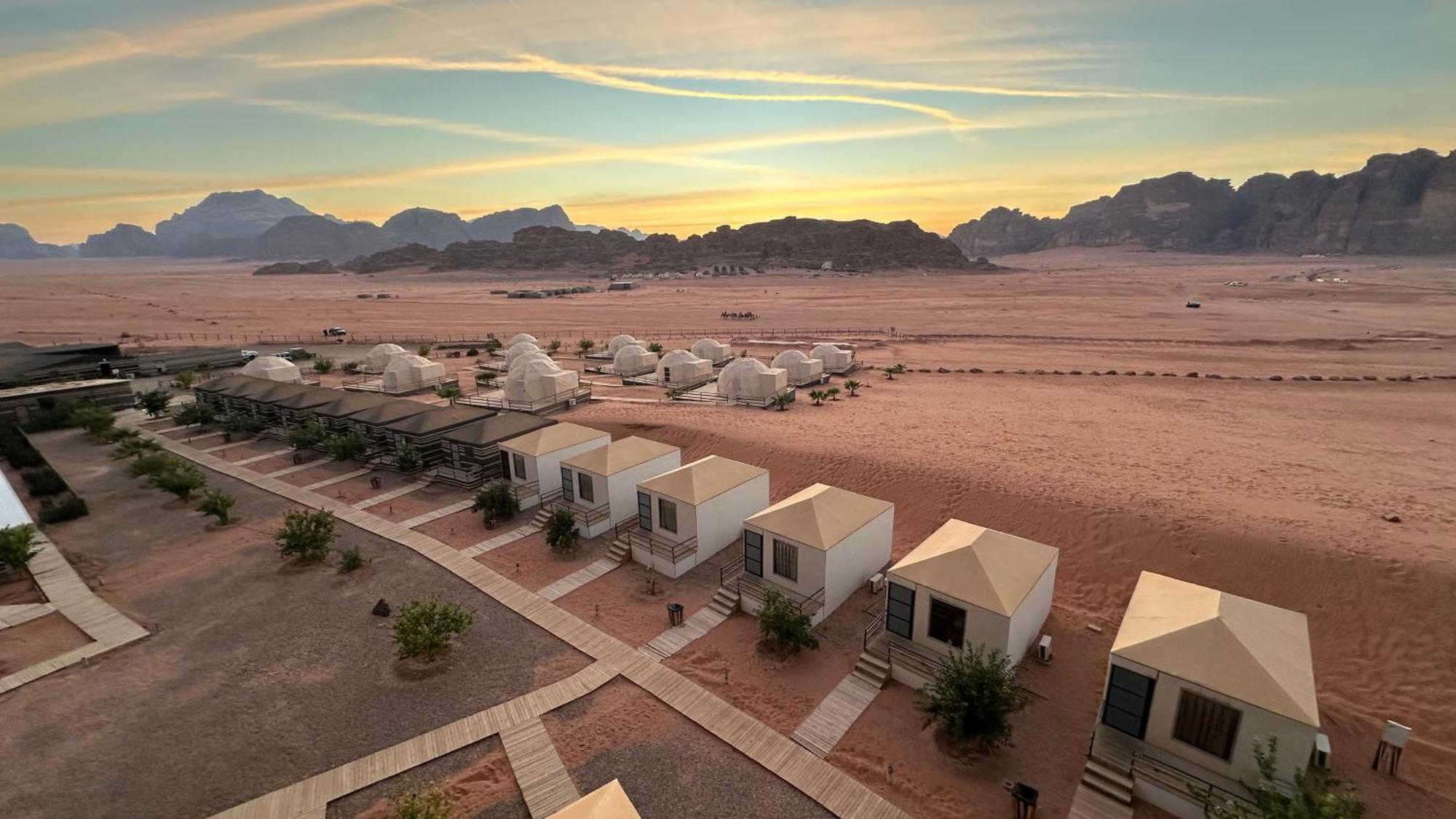 Hotel Sharah Luxury Camp à Wadi Rum Extérieur photo